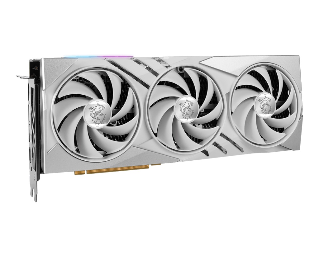 Видео карта MSI GeForce RTX 4070 Ti SUPER 16G GAMING X SLIM WHITE