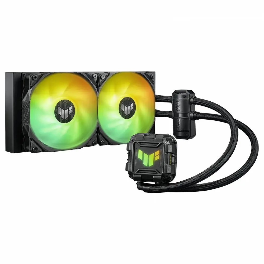 Водно охалждане за процесор ASUS TUF GAMING LC II 240 ARGB AIO Cooler - 90RC00U1-M0UAY0