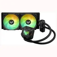 Водно охалждане за процесор ASUS TUF GAMING LC II 240 ARGB AIO Cooler - 90RC00U1-M0UAY0