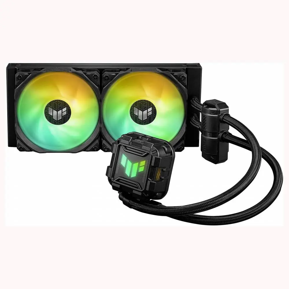 Водно охалждане за процесор ASUS TUF GAMING LC II 240 ARGB AIO Cooler - 90RC00U1-M0UAY0