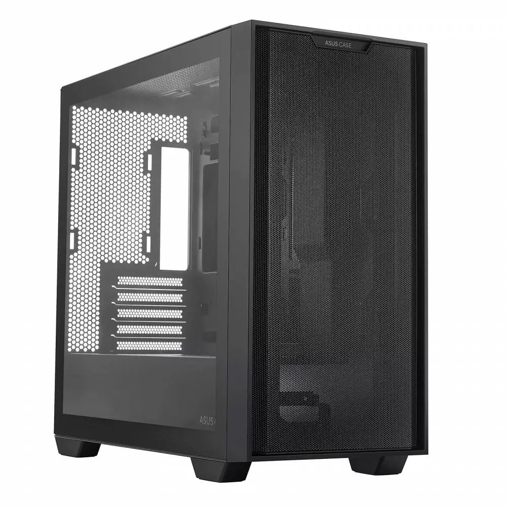Кутия ASUS A21 mATX Case Black Tempered Glass - 90DC00H0-B09010