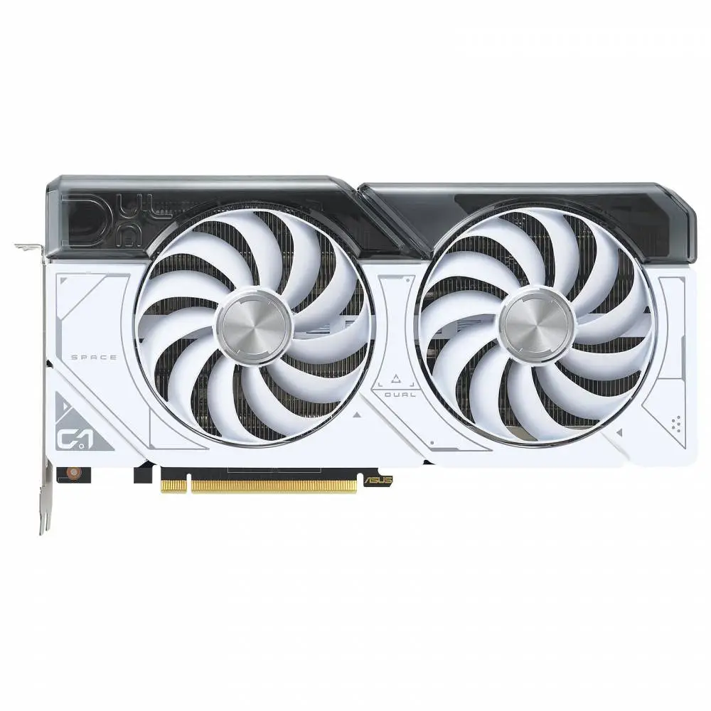 Видео карта ASUS DUAL RTX 4070 SUPER OC 12GB WHITE - 90YV0K84-M0NA00