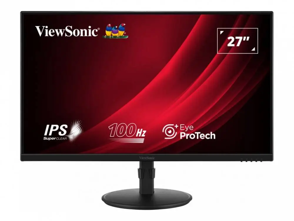 Монитор VIEWSONIC VG2708A 27", IPS LED, FHD 1920x1080, 100Hz, 5ms, VRR, VGA, HDMI, DP, USB