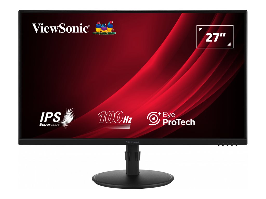 Монитор VIEWSONIC VG2708A 27", IPS LED, FHD 1920x1080, 100Hz, 5ms, VRR, VGA, HDMI, DP, USB