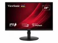 Монитор VIEWSONIC VG2408A 24" IPS LED, FHD 1920x1080, 100Hz, 5ms, VRR, VGA, HDMI, DP, USB