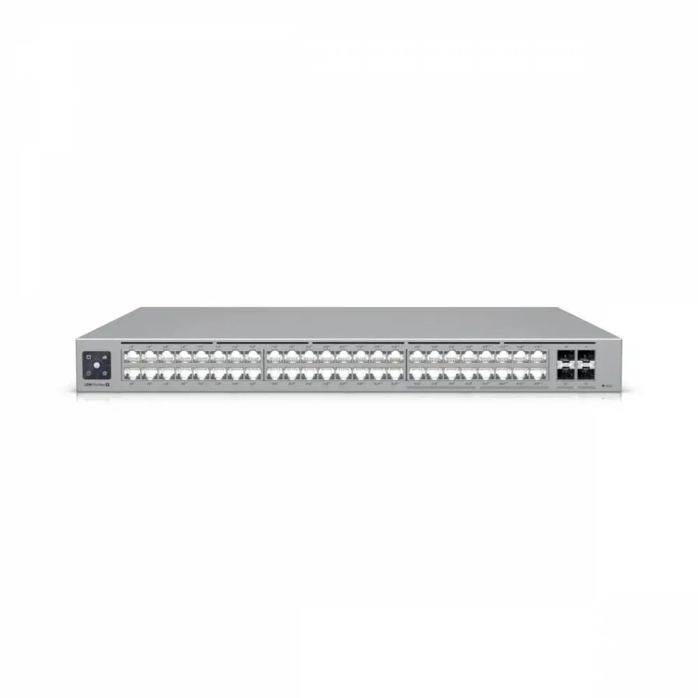 Суич Ubiquiti USW-Pro-Max-48-PoE-EU 48-port, Layer 3 Etherlighting switch with 2.5 GbE