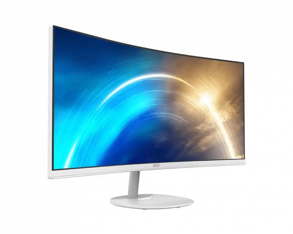 Монитор MSI PRO MP341CQW, 34", VA Curved 1500R, UWQHD 3440x1440, 100Hz, 1ms, AMD FreeSync, HDMI, DP