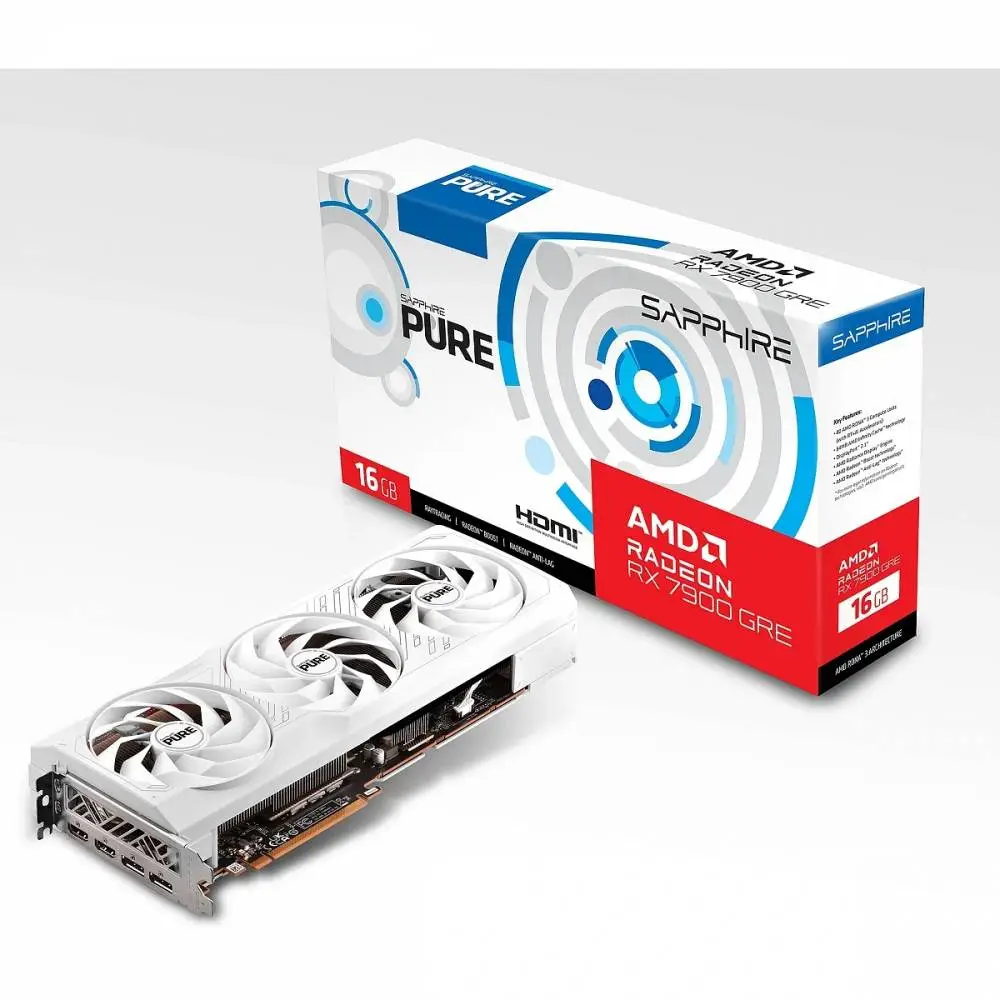 Видео карта Sapphire PURE AMD Radeon RX 7900 GRE 16GB - 11325-03-20G