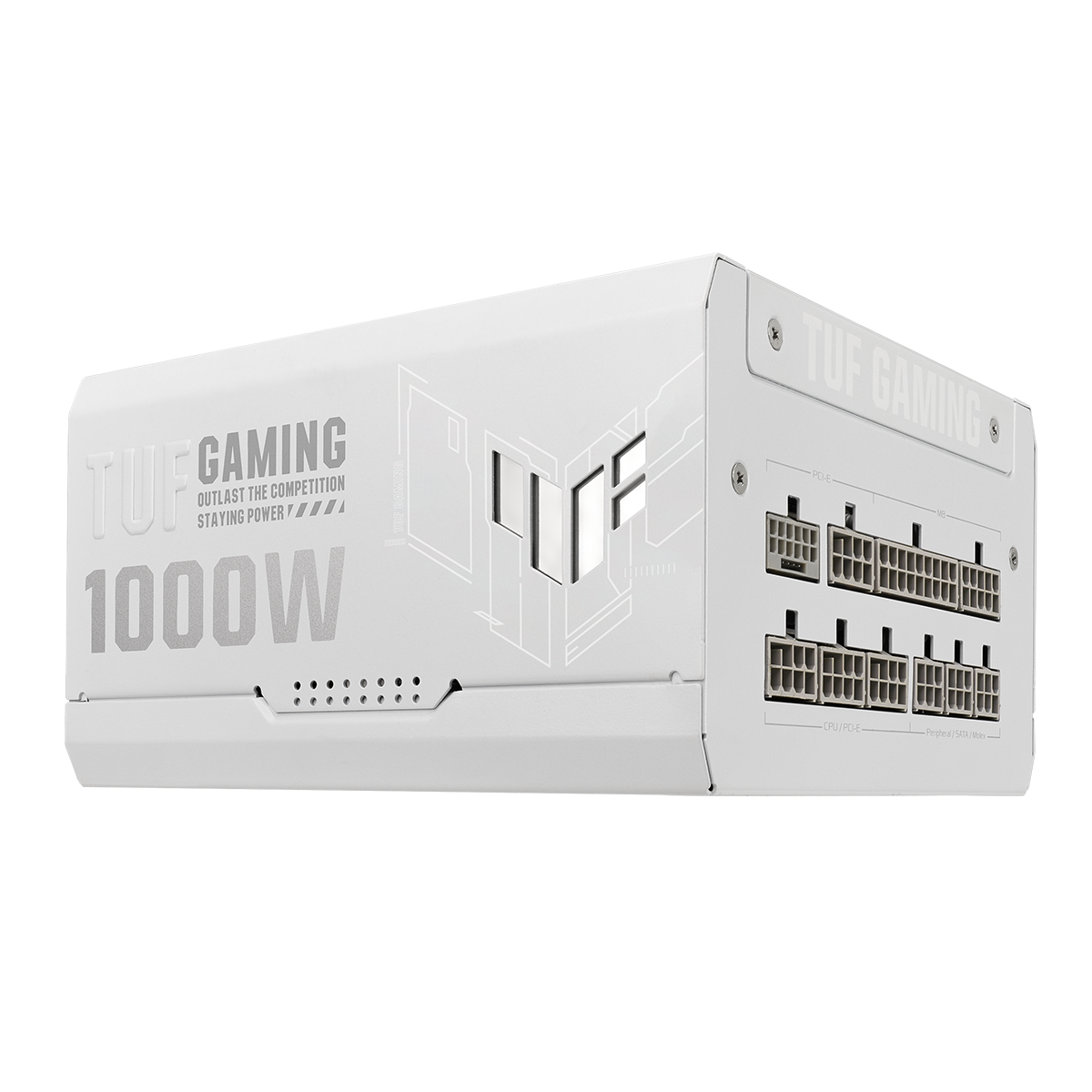 Захранване ASUS TUF Gaming White 1000W 80 Plus Gold PCIe 5.0, Fully Modular