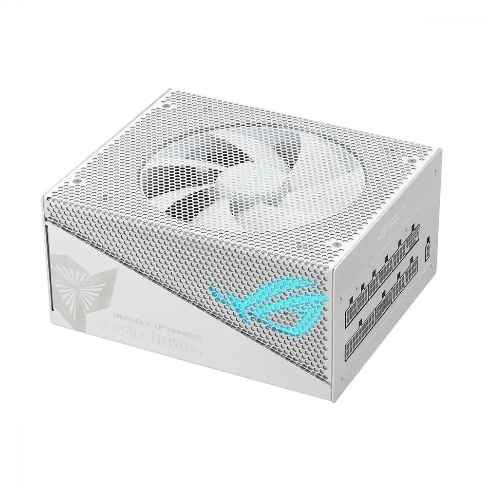 Захранване ASUS ROG Strix 1000W 80 Plus Gold Aura White Edition, ATX 3.0, PCIe 5.0 Ready