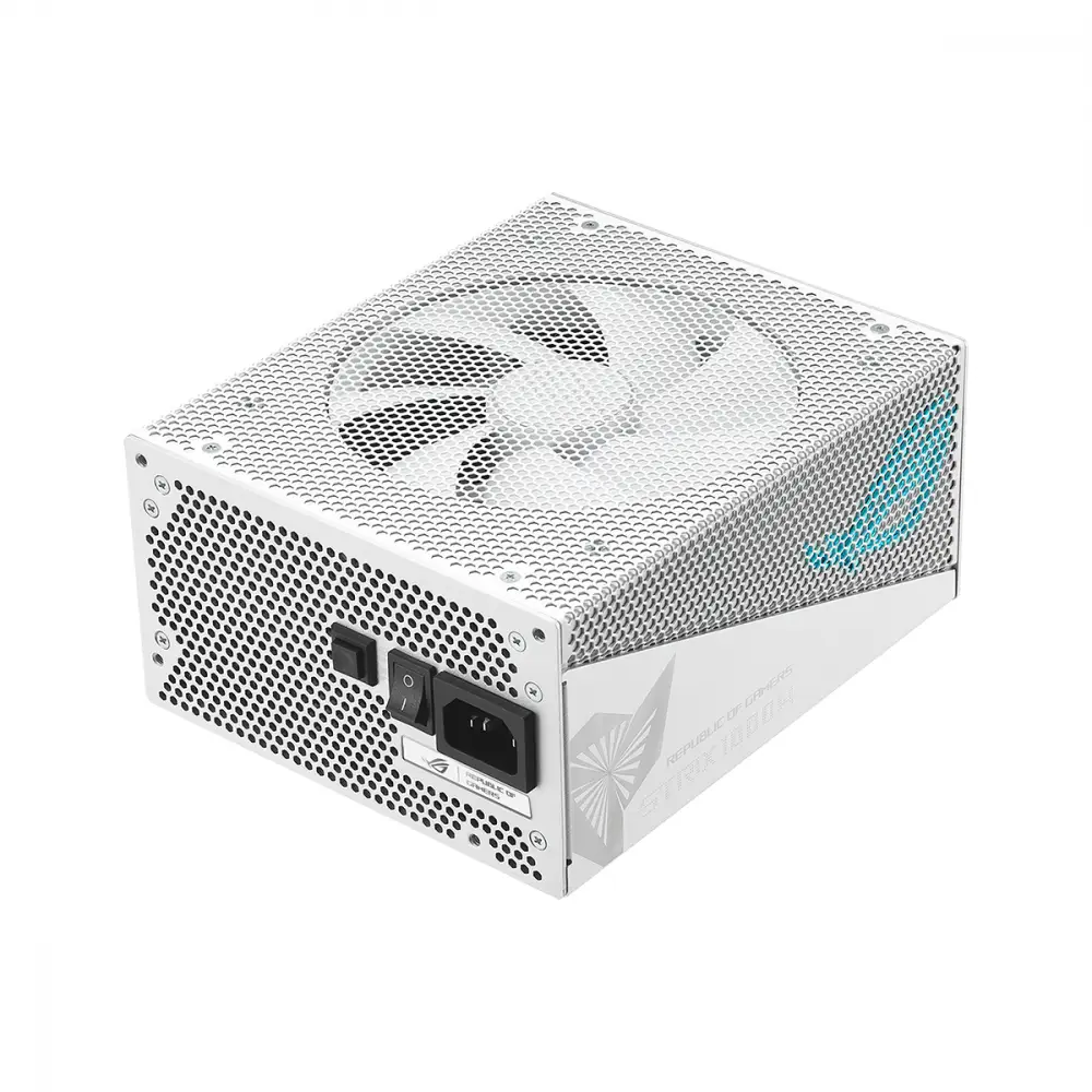 Захранване ASUS ROG Strix 1000W 80 Plus Gold Aura White Edition, ATX 3.0, PCIe 5.0 Ready