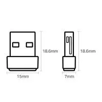 Безжичен адаптер TP-Link Archer T2U Nano AC600 Wi-Fi USB Adapter