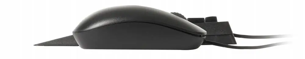 Комплект клавиатура и мишка RAPOO NX2000, 1600 DPI, Кирилизирана, Черен