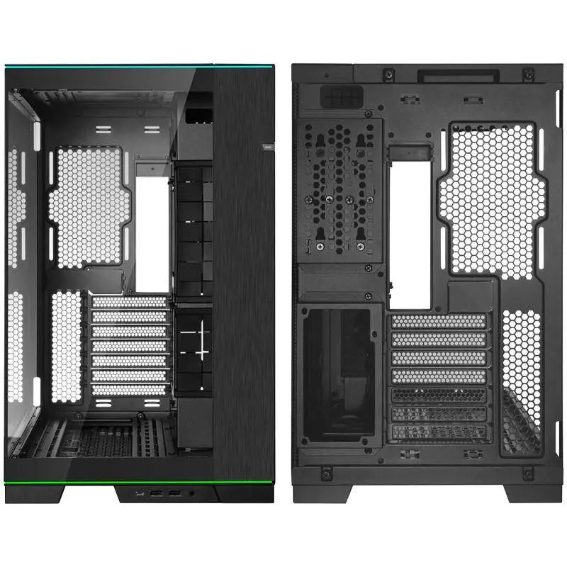 Кутия Lian Li PC-O11 Dynamic EVO RGB Mid-Tower, Tempered Glass, Черна