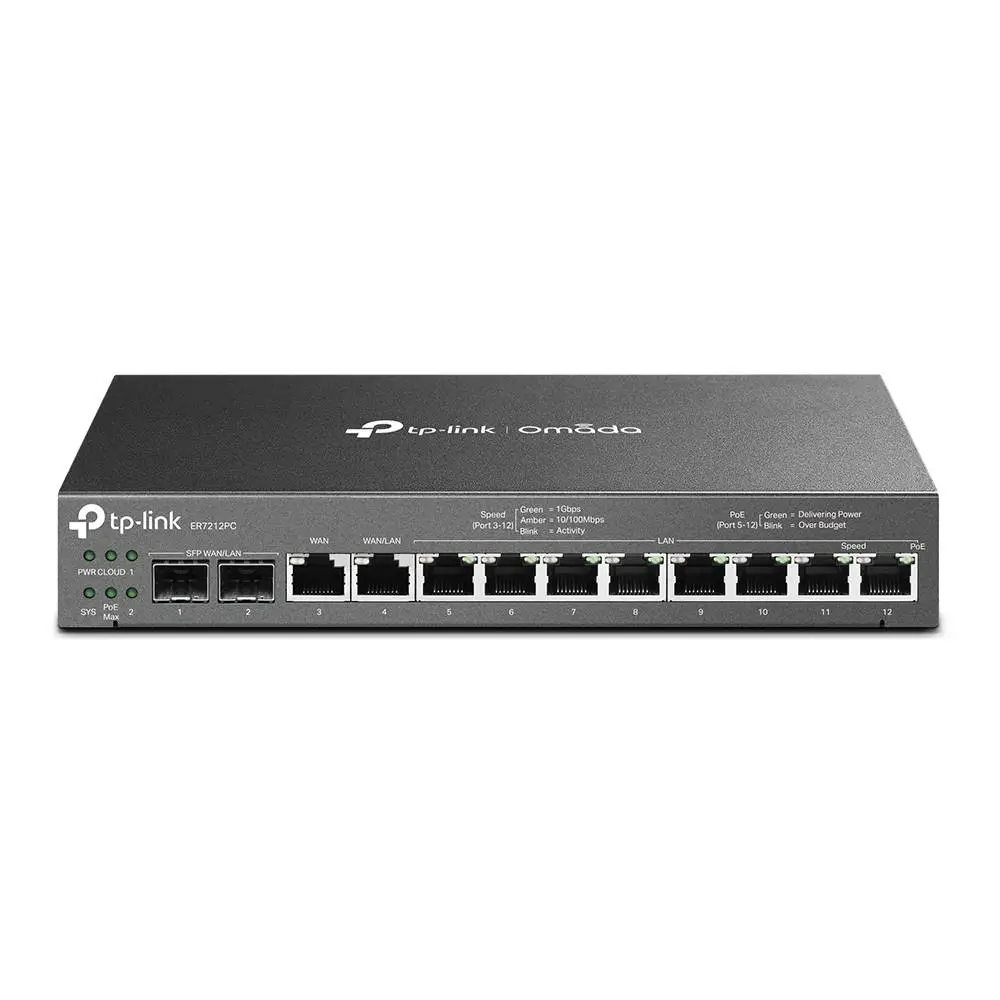 Рутер TP-LINK ER7212PC Omada 3-in-1 Gigabit VPN Router