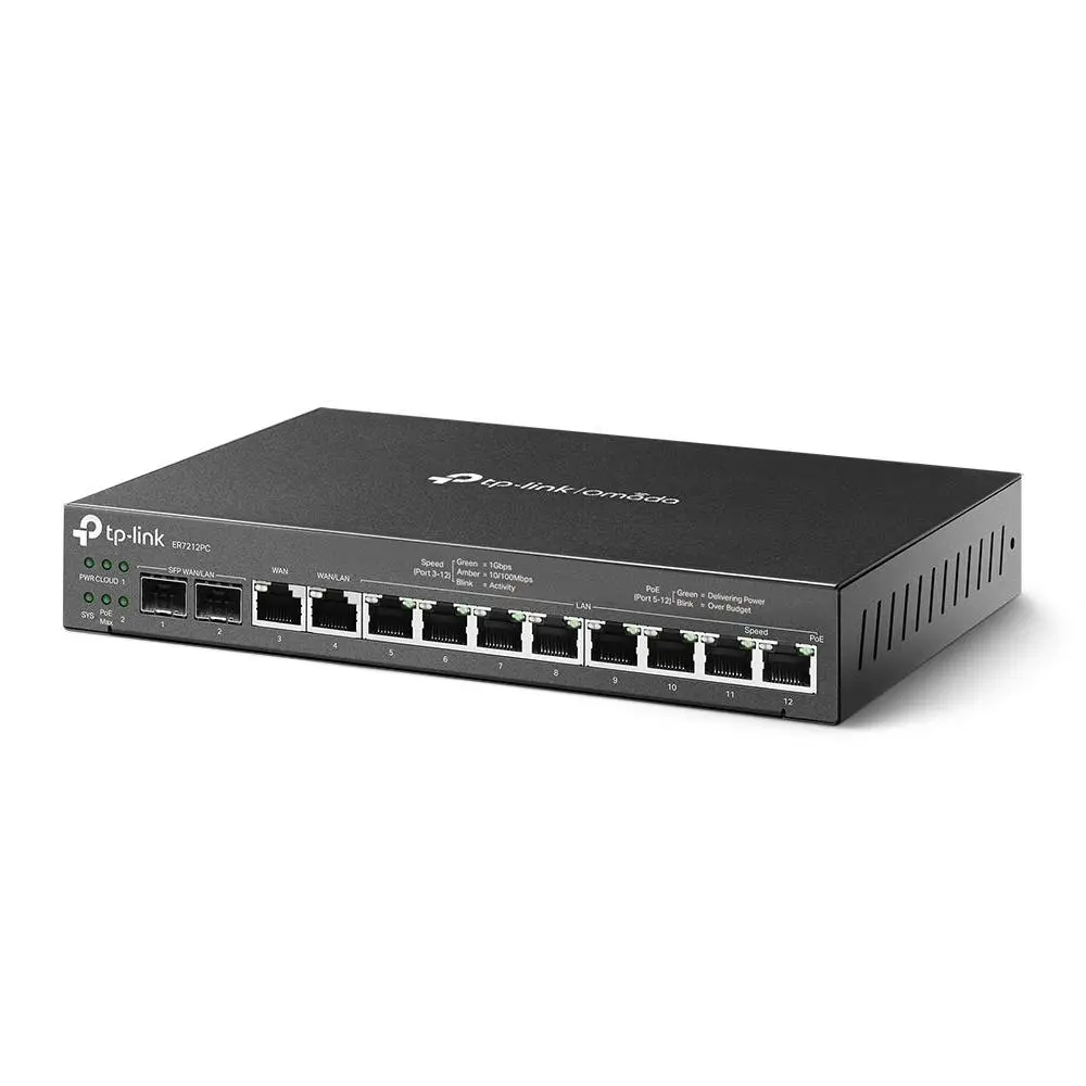 Рутер TP-LINK ER7212PC Omada 3-in-1 Gigabit VPN Router