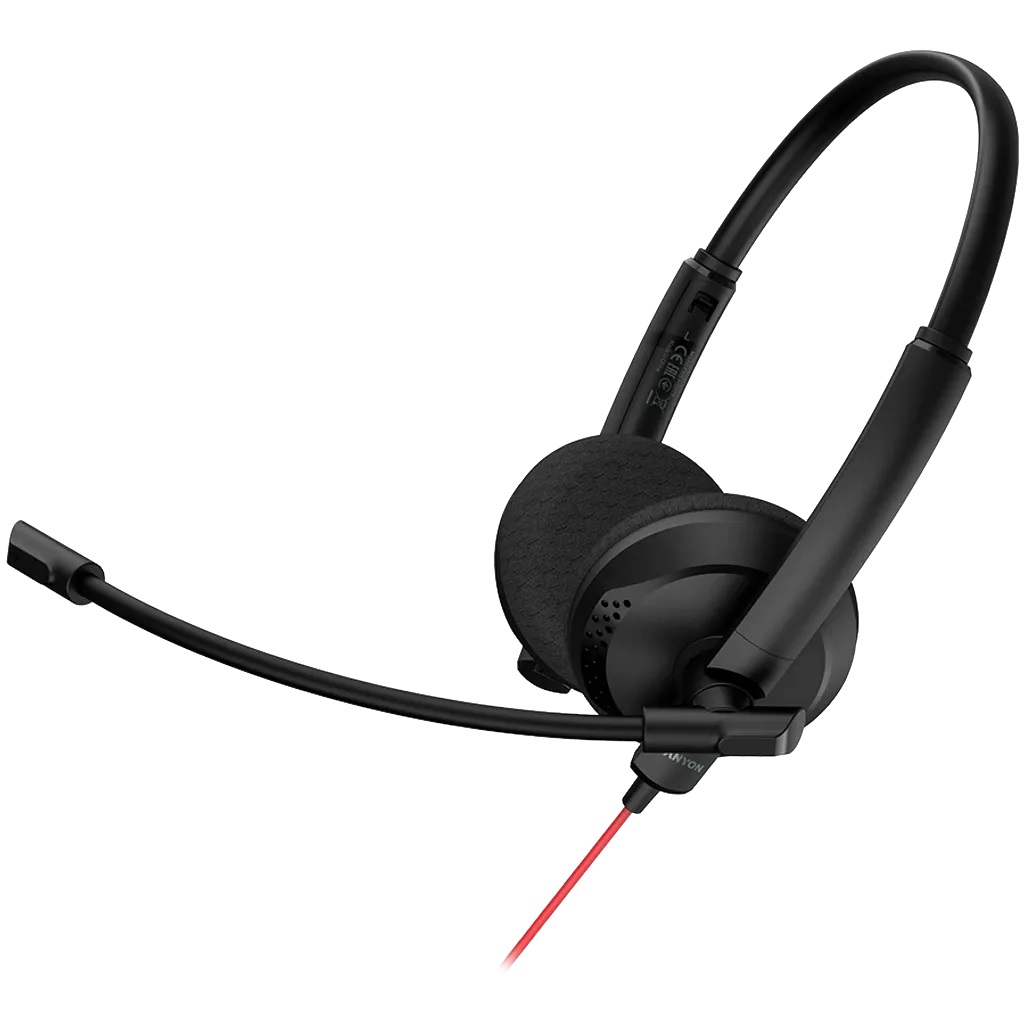 Слушалки CANYON HS-07 Super light weight conference headset 3.5mm stereo - CNS-HS07B