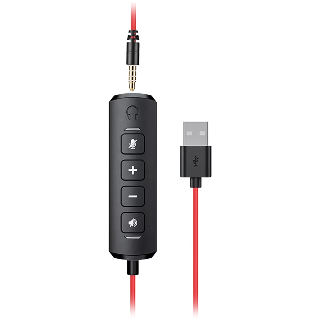 Слушалки CANYON HS-07 Super light weight conference headset 3.5mm stereo - CNS-HS07B