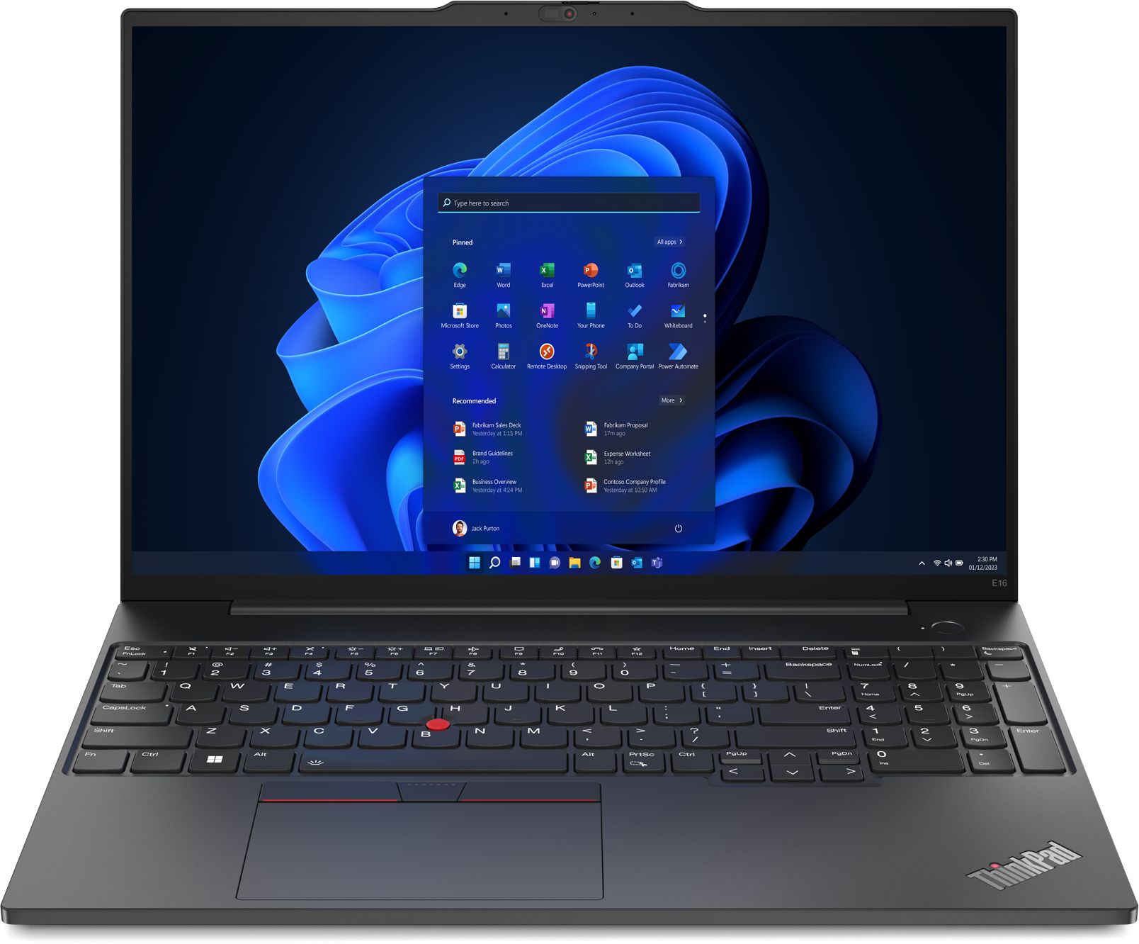 Лаптоп Lenovo ThinkPad E16 G1 - 21JN00DGBM
