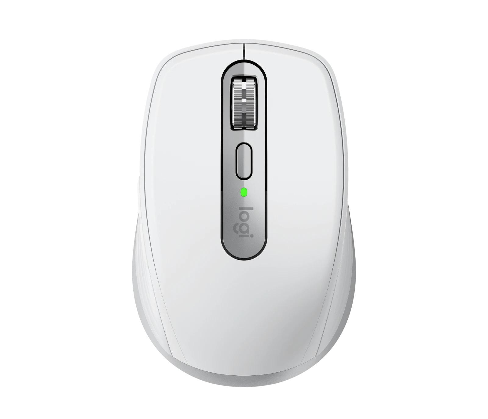 Безжична лазерна мишка Logitech MX Anywhere 3S Pale Grey, Bluetooth - 910-006930