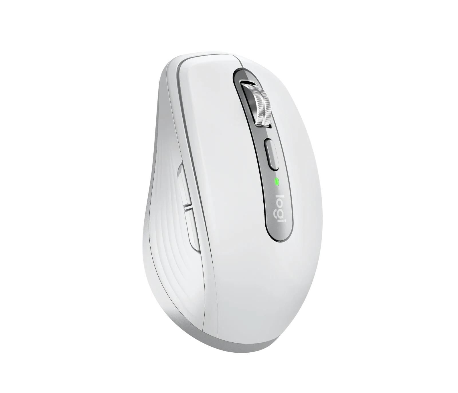 Безжична лазерна мишка Logitech MX Anywhere 3S Pale Grey, Bluetooth - 910-006930