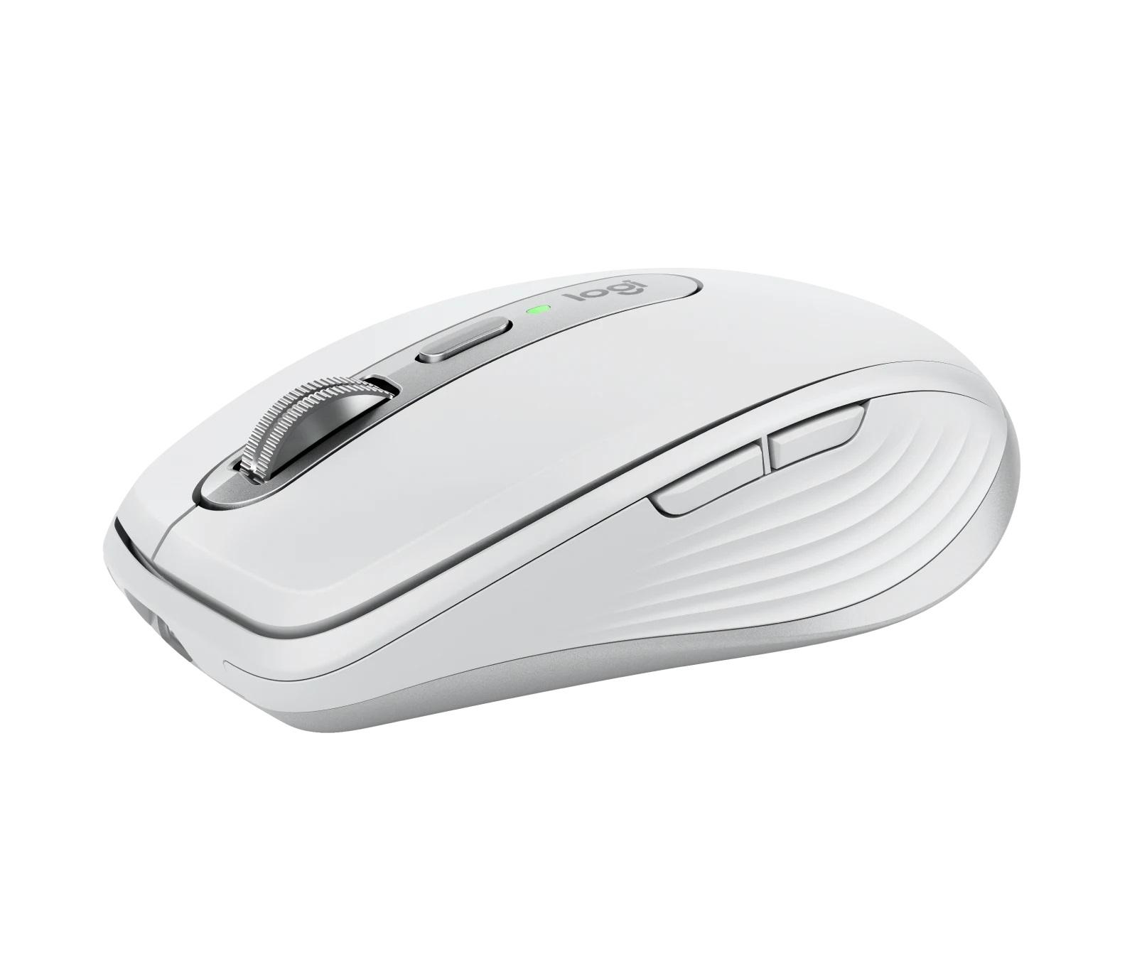 Безжична лазерна мишка Logitech MX Anywhere 3S Pale Grey, Bluetooth - 910-006930
