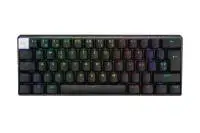 Геймърска клавиатура Logitech Pro X 60 Tactile black, KEYCONTROL, LIGHTSYNC, RGB, Черна - 920-011911