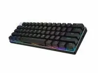 Геймърска клавиатура Logitech Pro X 60 Tactile black, KEYCONTROL, LIGHTSYNC, RGB, Черна - 920-011911