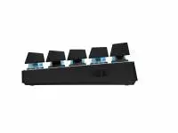 Геймърска клавиатура Logitech Pro X 60 Tactile black, KEYCONTROL, LIGHTSYNC, RGB, Черна - 920-011911