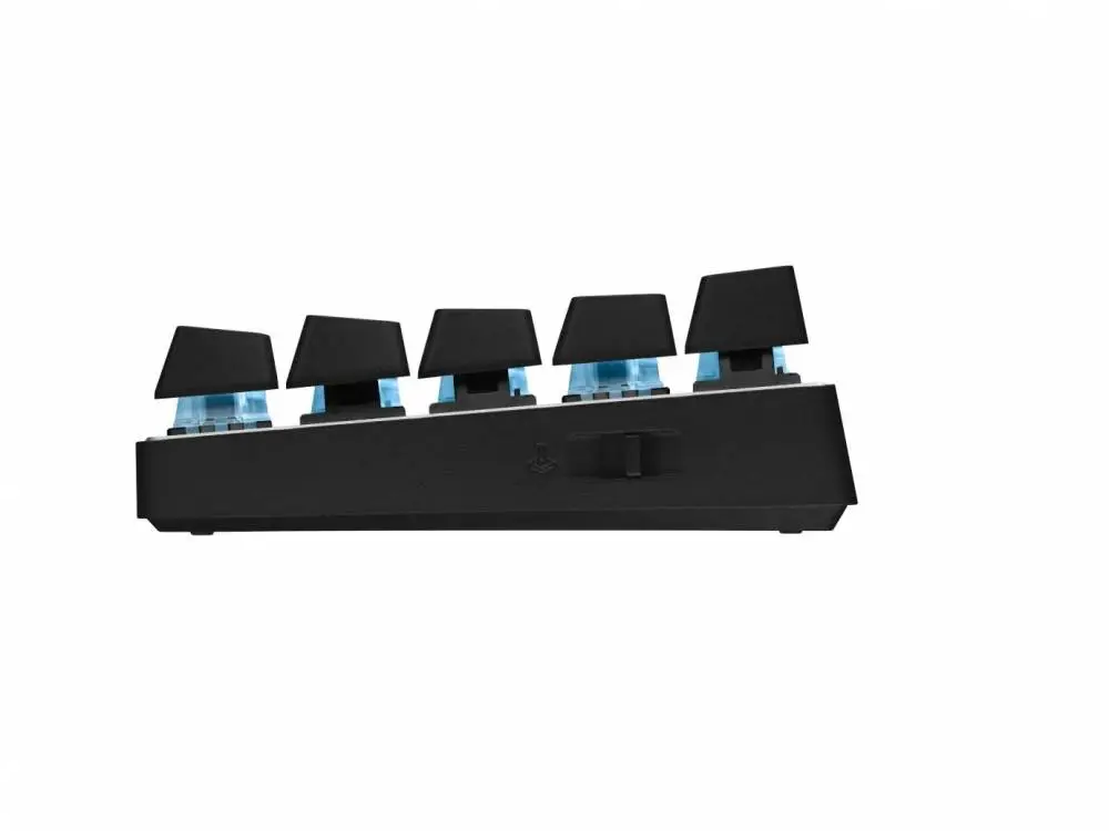 Геймърска клавиатура Logitech Pro X 60 Tactile black, KEYCONTROL, LIGHTSYNC, RGB, Черна - 920-011911