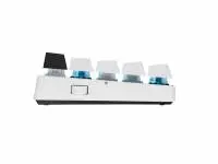 Геймърска клавиатура Logitech Pro X 60 Tactile White, KEYCONTROL, LIGHTSYNC, RGB, Бяла - 920-011930