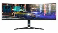 Монитор Lenovo Legion R45w-30, 67B1GAC3EU, 44.5", 5120x1440, 170Hz OC, 1ms, AMD FreeSync Premium Pro