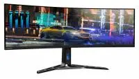 Монитор Lenovo Legion R45w-30, 67B1GAC3EU, 44.5", 5120x1440, 170Hz OC, 1ms, AMD FreeSync Premium Pro