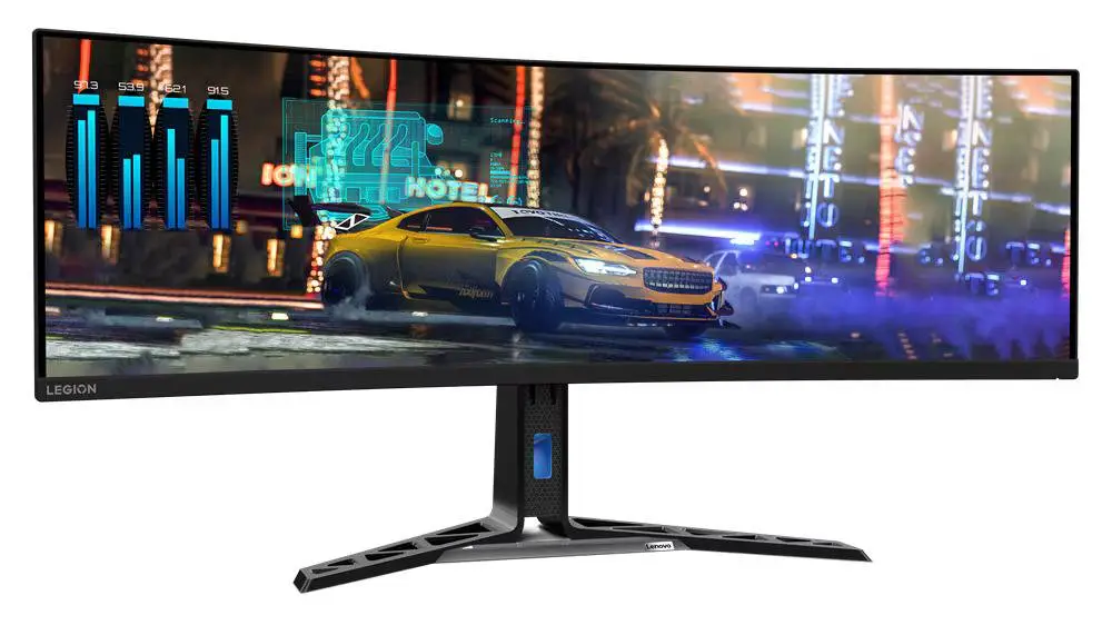 Монитор Lenovo Legion R45w-30, 67B1GAC3EU, 44.5", 5120x1440, 170Hz OC, 1ms, AMD FreeSync Premium Pro