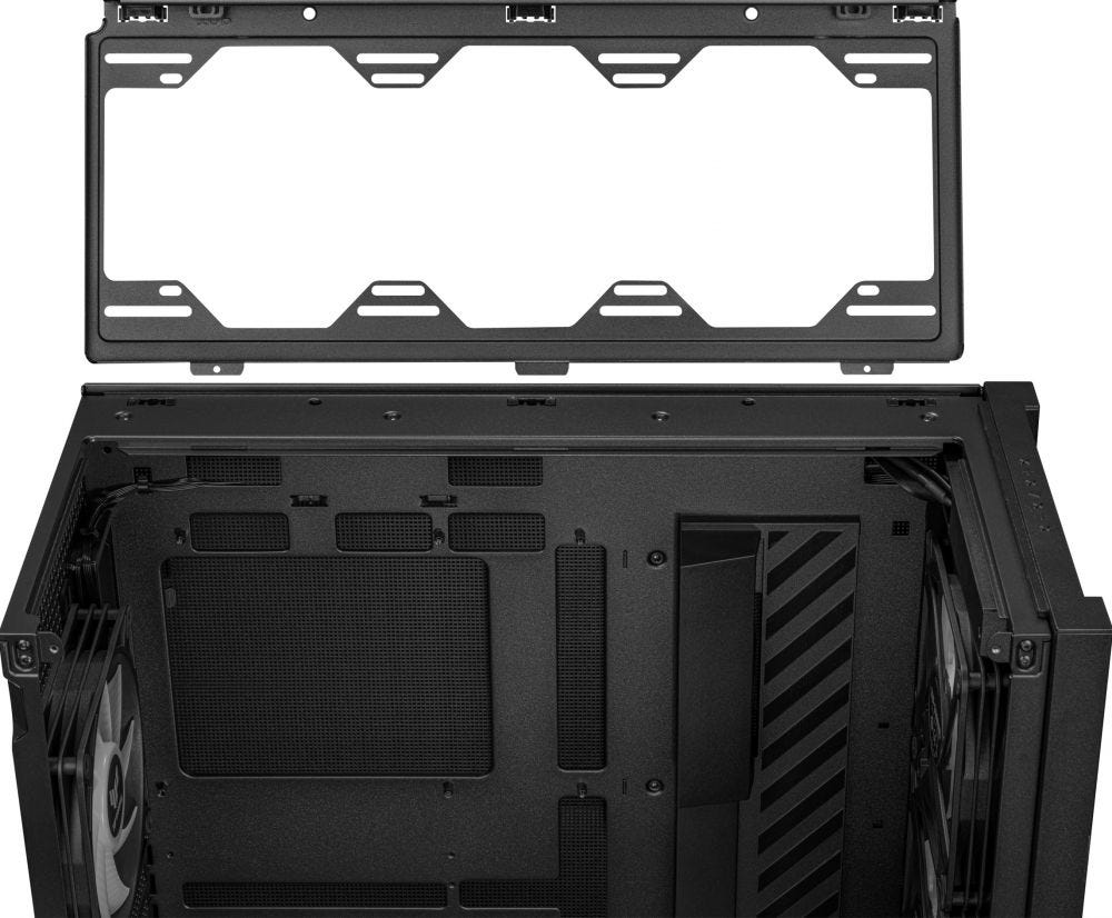 Кутия ASUS TUF GAMING GT302 TG ARGB Black Case - 90DC00I0-B19000
