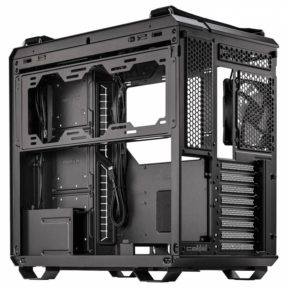 Купи ASUS TUF GAMING GT502 PLUS TG ARGB Black ATX Case - 90DC0090-B19010