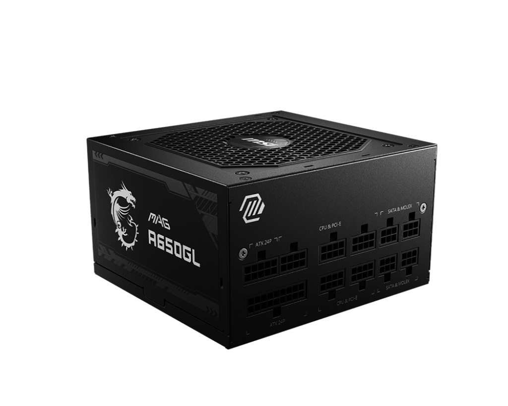 Захранване MSI MAG A650GL (650W) 80 Plus Gold PSU - 306-7ZP8C11