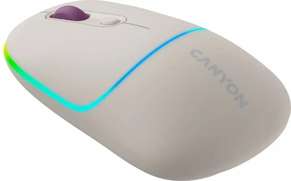 Безжична мишка Canyon MW-22, бежов - CNS-CMSW22RC