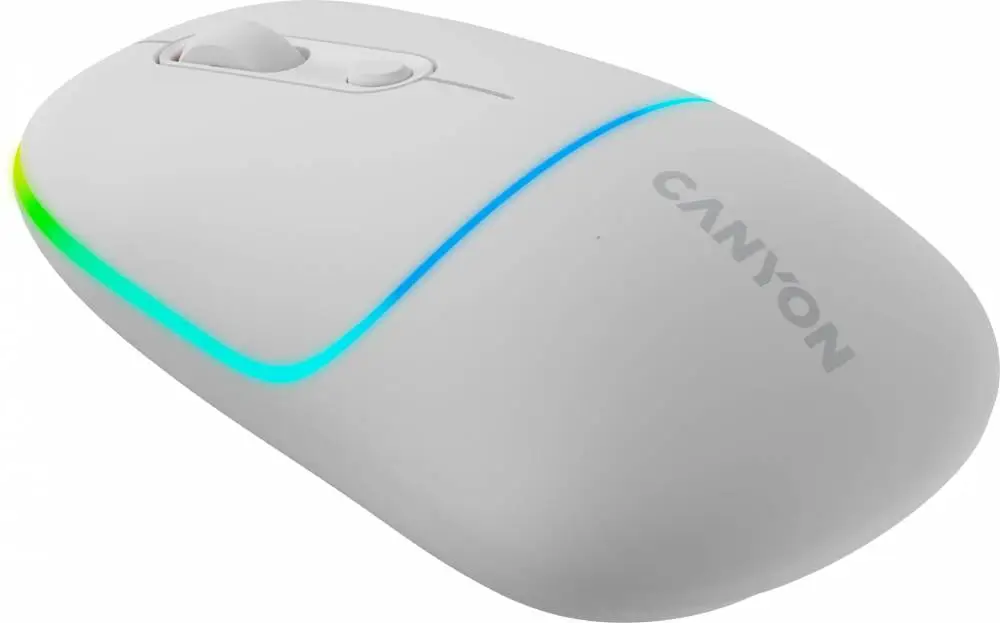 Безжична мишка Canyon MW-22, бял - CNS-CMSW22SW