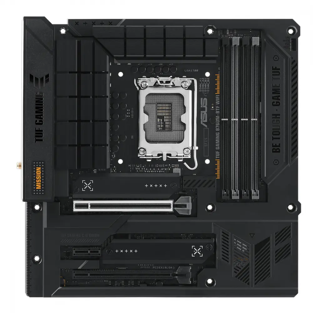 Дънна платка ASUS TUF GAMING B760M-BTF WIFI DDR5 LGA 1700 - 90MB1G50-M0EAY0
