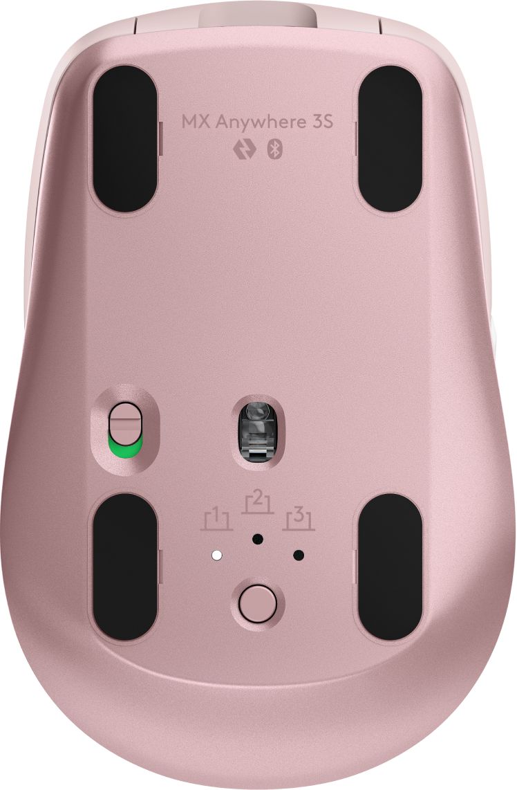 Безжична мишка Logitech MX Anywhere 3S, розов - 910-006931