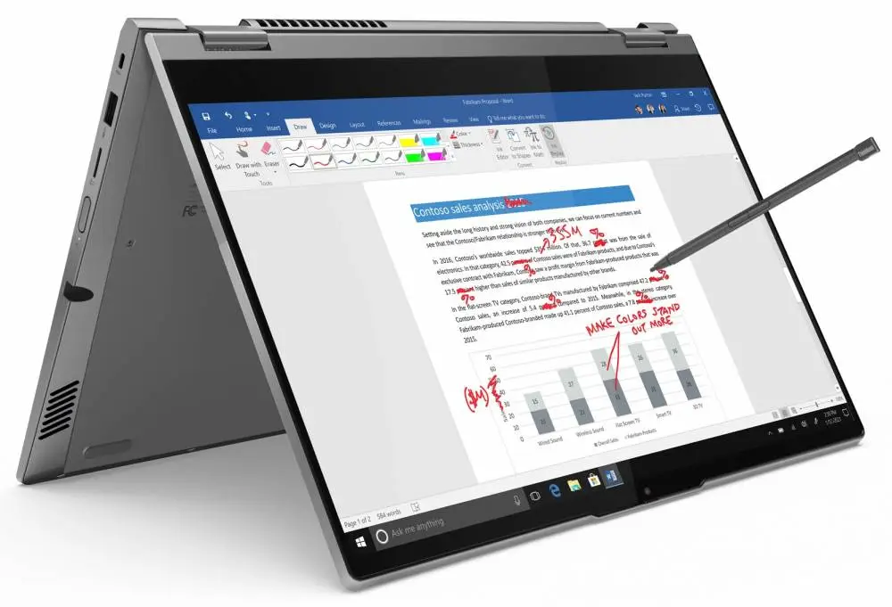 Лаптоп Lenovo ThinkBook 14s Yoga G3 IRU - 21JG0041BM