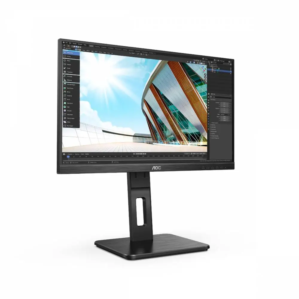 Οθόνη AOC Q24P2Q, 23.8", IPS, QHD 2560x1440, 75Hz, HDMI, VGA, USB
