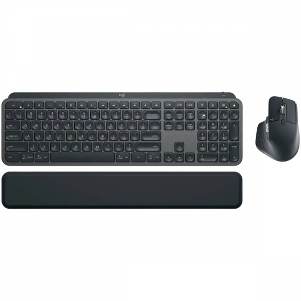 Клавиатура с мишка Logitech MX Keys Bluetooth Combo For Business Gen 2 Graphite US INT - 920-010933