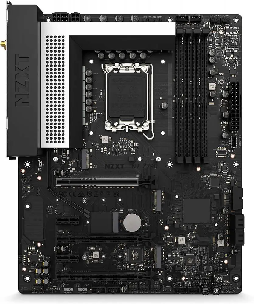 Дънна платка NZXT N7 Z790 White LGA1700 WiFi 6E