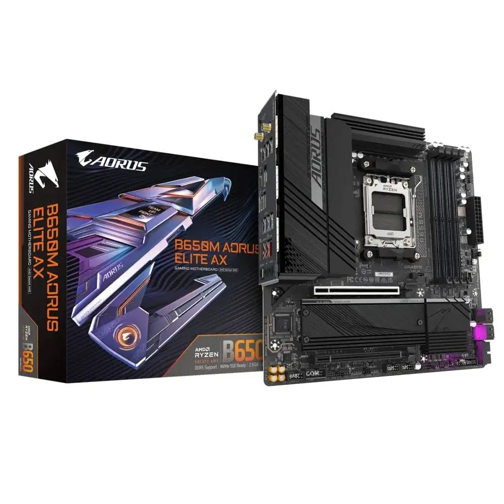 Дънна платка Gigabyte B650M AORUS ELITE AX AM5