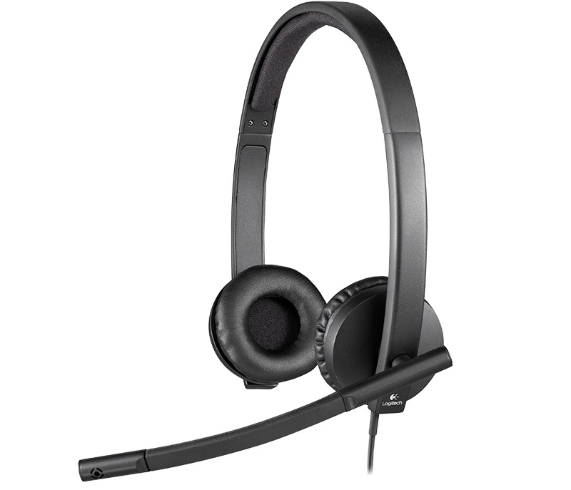 Слушалки Logitech H570E USB Headset Stereo - 981-000575