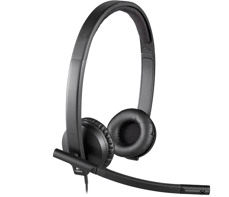 Слушалки Logitech H570E USB Headset Stereo - 981-000575