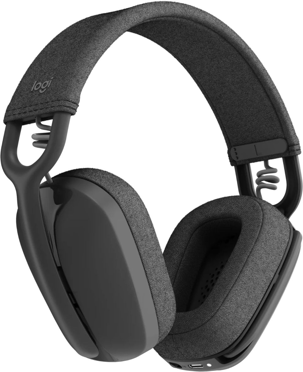 Слушалки Logitech Zone Vibe 100 Wireless Headphones Black - 981-001213