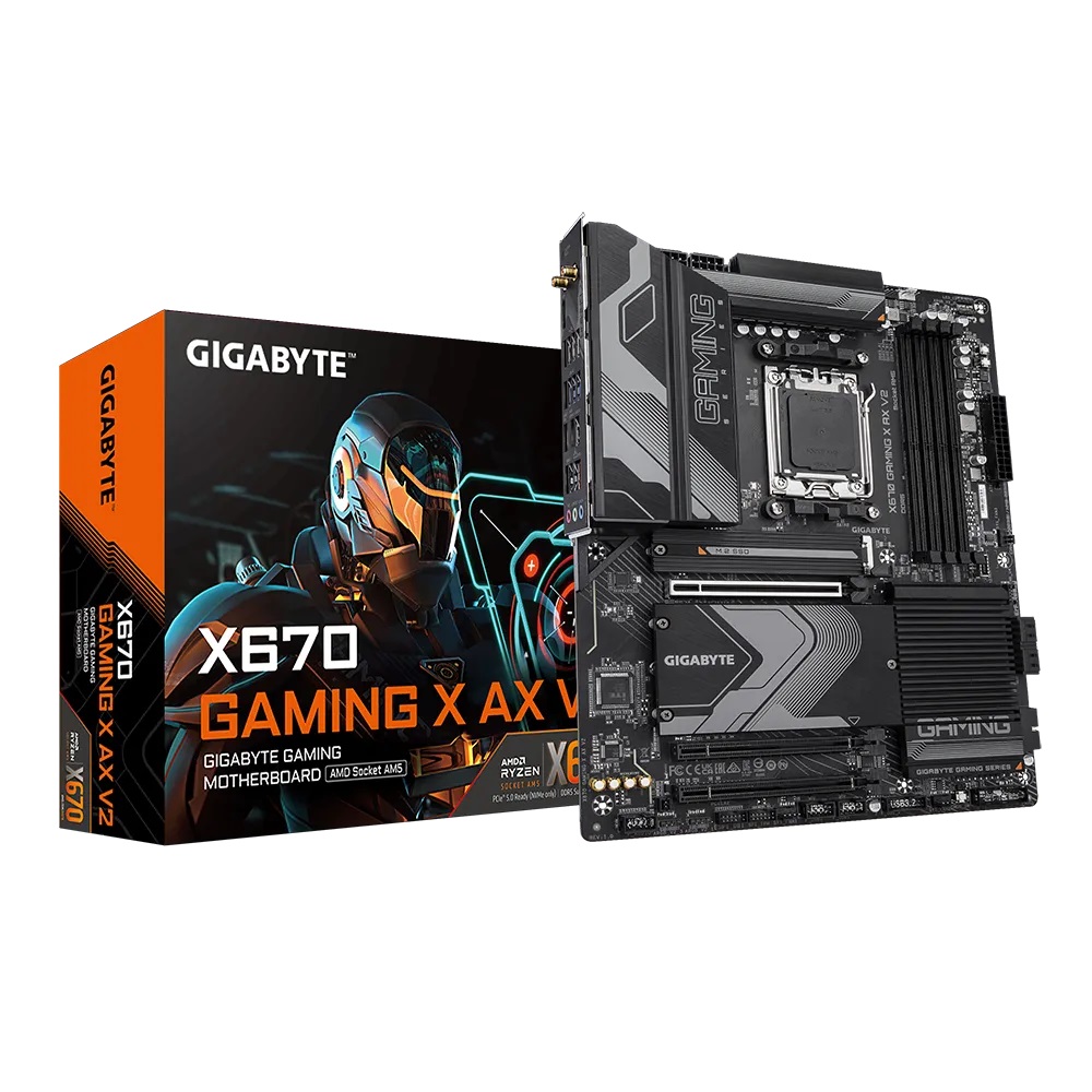 Дънна платка Gigabyte X670 GAMING X AX V2 AM5